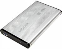 Logilink - Kls trolegysg hz - Logilink 2,5' SATA3 USB3.0 kls merevlemez hz, ezst
