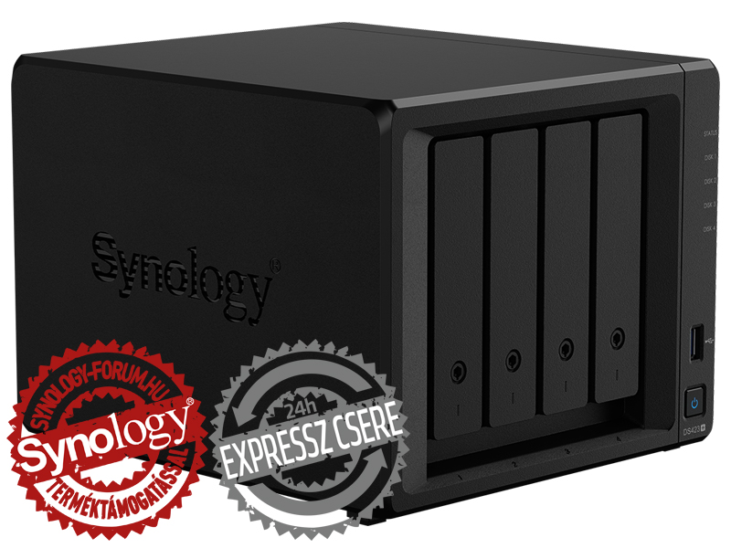 Synology - NAS - NAS Synology DS423+ (2Gb) Disk Station 4x3,5' 2x2,7GHz