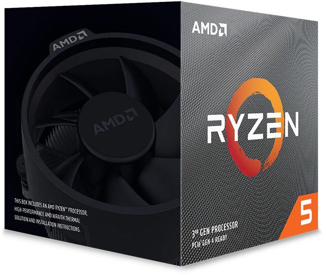 AMD - Processzor - CPU AMD AM4 Ryzen 5 5600X 3,7GHz 35Mb 65W BOX 100-100000065BOX