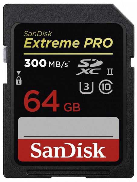 SanDisk - Memria Krtya Foto - SanDisk Extreme Pro 64GB SDXC Class10 UHS-II U3 memriakrtya