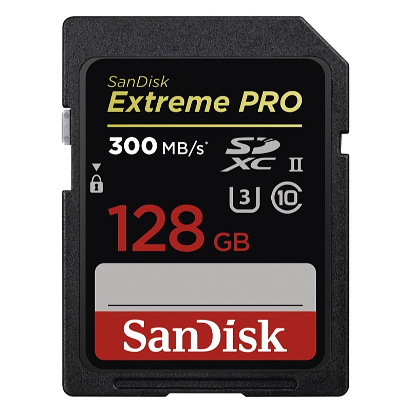 SanDisk - Memria Krtya Foto - Sandisk Extreme Pro UHS-II 128Gb SD memriakrtya (V90/U3/UHS-II/Cl.10/R300)