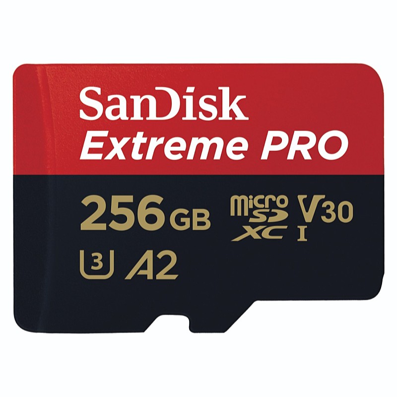 SanDisk - Memria Krtya Foto - SDmicro 256Gb Sandisk Extreme PRO UHS-I A2 C10 V30+adapter 214505