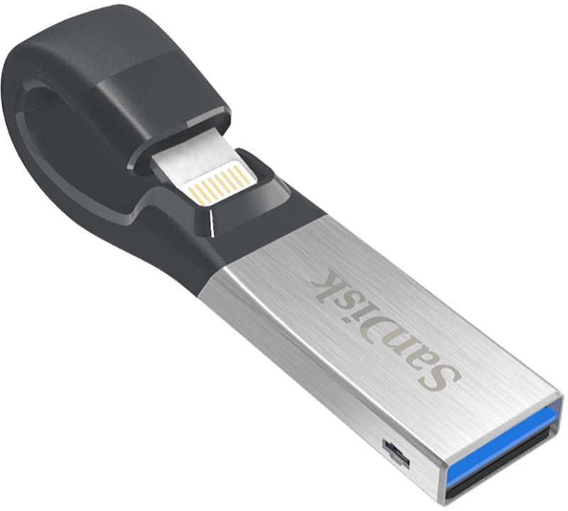 SanDisk - Memria Pen Drive - Sandisk DYSK iXpand Lightning 16Gb USB3.0 OTG pendrive