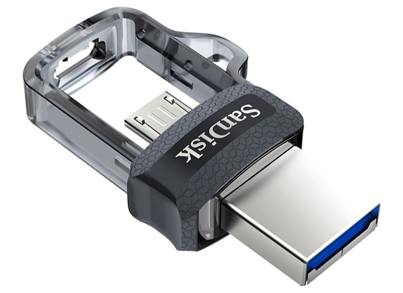 SanDisk - Memria Pen Drive - SanDisk Ultra Dual Drive 32GB m3.0 USB3.0 Pendrive, fekete