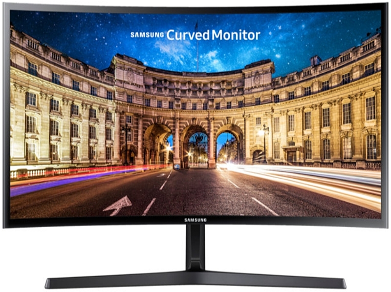 SAMSUNG - Monitor - LCD - Samsung 23,5' C24F396FHU velt FHD LED monitor, fekete