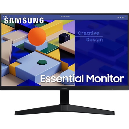 SAMSUNG - Monitor - LCD - Monitor Samsung 24' Samsung Essential S3 S31C IPS 75Hz LS24C310EAUXEN 24