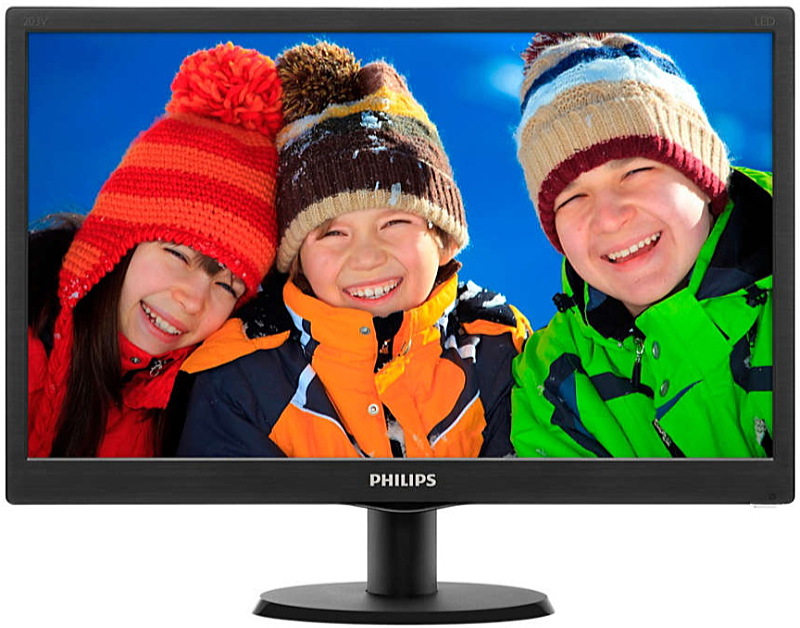 Philips - Monitor - LCD - Philips 19,5' 203V5LSB26/10 HD+ minitor, fekete