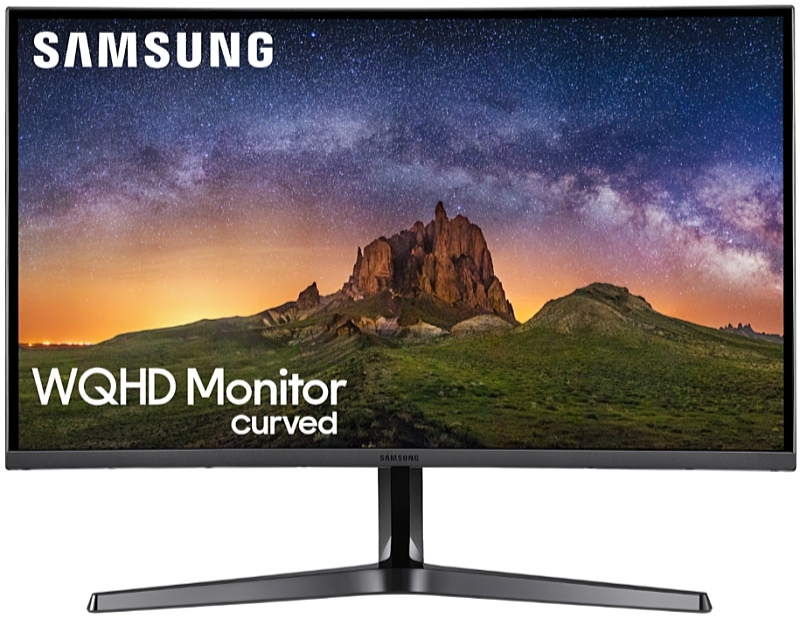 SAMSUNG - Monitor - LCD - Samsung 32' C32JG50QQU LED WQHD velt monitor, fekete
