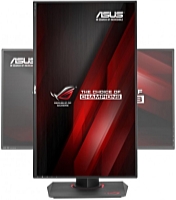 ASUS - Monitor - LCD - Mon Asus 27' PG27AQDM ROG Swift WQHD OLED 4ms 240Hz Black Pivot HDMI DP