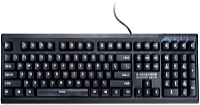 Zalman - Keyboard Billentyzet - Zalman ZM-K650WP vzll Gamer angol USB billentyzet, fekete