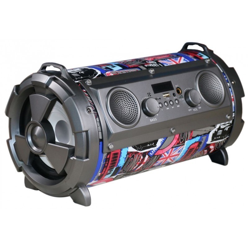 Omega - Hangszr Speaker - Omega OG72P Bazooka 5W Bluetooth hordozhat hangszr