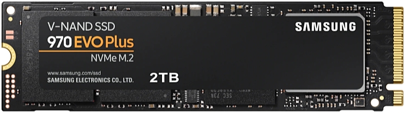 SAMSUNG - SSD drive - Samsung SSD 970 EVO Plus NVMe M.2 2 TB SSD meghajt