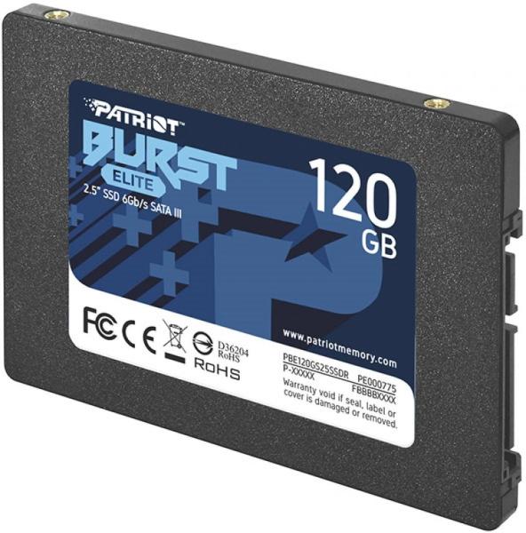 Patriot - SSD drive - SSD Patriot 2,5' 120GB Burst 2,5' SATA3 PBU120GS25SSDR