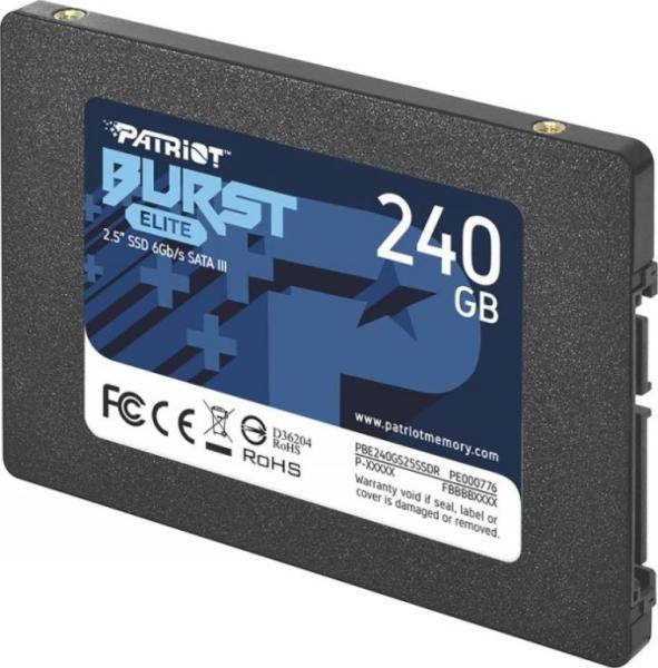 Patriot - SSD drive - SSD Patriot 2,5' 240GB Burst Elite SATA3 PBE240GS25SSDR
