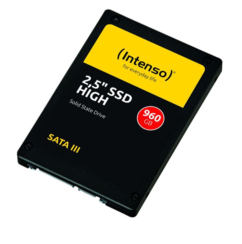 Intenso - SSD drive - SSD Intenso 2,5' 960Gb High Performance 3813460 olvass: 520MB/s, rs: 480MB/s