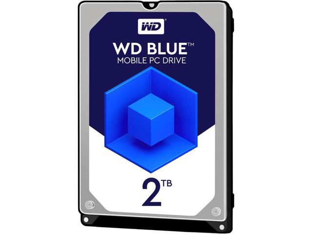 WD - Drive HDD Notebook - Western Digital Blue Mobile 2TB 2Tb SATA 2,5' 5400/128Mb merevlemez 7mm