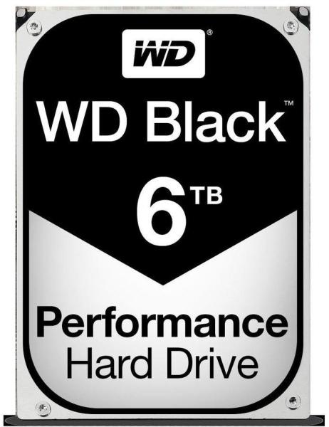 WD - Drive HDD 3,5 - Western Digital Black 6Tb 256Mb 3.5' SATA3 merevlemez