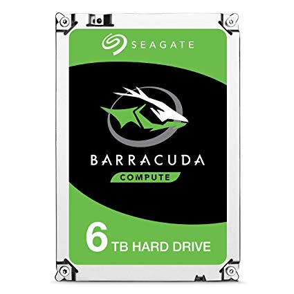 Seagate - Drive HDD 3,5 - Seagate Baracuda 3.5' 6TB 5400rpm 256MB SATA3 merevlemez