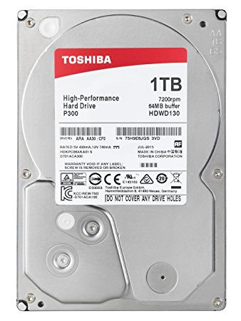 Toshiba - Drive HDD 3,5 - Toshiba P300 Performance 3.5' 1Tb 64Mb SATA3 merevlemez