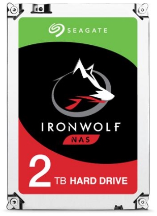 Seagate - Drive HDD 3,5 - Seagate IronWolf 2Tb 64Mb 5900rpm 3.5' SATA3 merevlemez