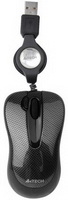A4Tech - Mouse s Pad - A4 mini V-track N-60F-1 fekete optikai egr