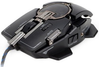 Zalman - Mouse s Pad - Zalman ZM-GM4 Knossos 8200dpi USB fekete jtkos lzer egr