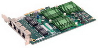 SuperMicro - Hlzati adapter - Supermicro AOC-UG-i4 Gigabit PCIE 4 x RJ45 NIC