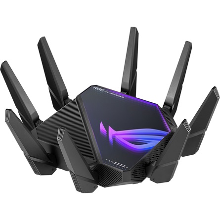 ASUS - Wifi - Asus ROG Rapture GT-AXE16000 Dual-Band Wi-Fi USB-4G/LTE gaming router