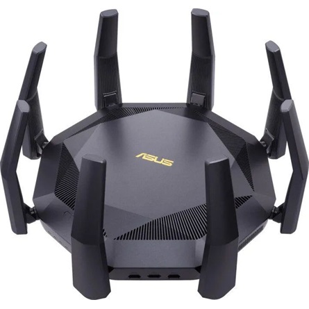 ASUS - Wifi - Asus RT-AX89X AX6000 Dual-Band Wi-Fi USB-4G/LTE gaming router