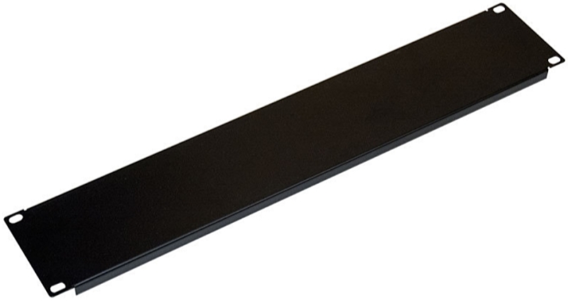 Amtech - Rack szekrny - Amtech 19' 1U takar lemez, fekete