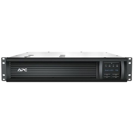 APC - Sznetmentes tp (UPS) - APC 750VA SMT750RMI2UNC Sznetmentes RM 2U (hlzati krtyval) +AP9631 750VA, 500W, LCD, RJ45, USB2.0, soros port, sznetmentes aljzat
