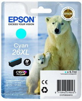 EPSON - Tintapatron - Epson 26XL cyan tintapatron 9,7ml