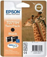 EPSON - Tintapatron - Dupla csomag Epson C13T07114H10 fekete tintapatron 2x11,1 ml