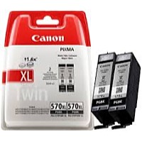 Canon - Tintapatron - Canon PGI-570PGBK XL Black DUO PACK