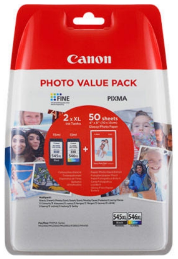 Canon - Tintapatron - Canon PG545XL/CL546XL multipack + 50 fotpapr