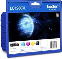 Brother - Tintapatron - Brother LC1280XLVALBP C/M/Y/BK Multipack