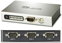 ATEN - USB Adapter Irda BT RS232 - ATEN UC2324-AT USB-4xSoros adapter