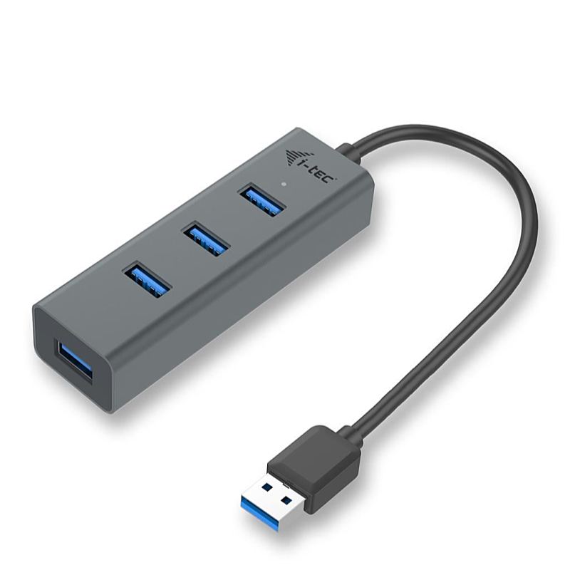 iTec - USB Adapter Irda BT RS232 - i-tec USB 3.0 4x USB3.0 passive HUB, Metal