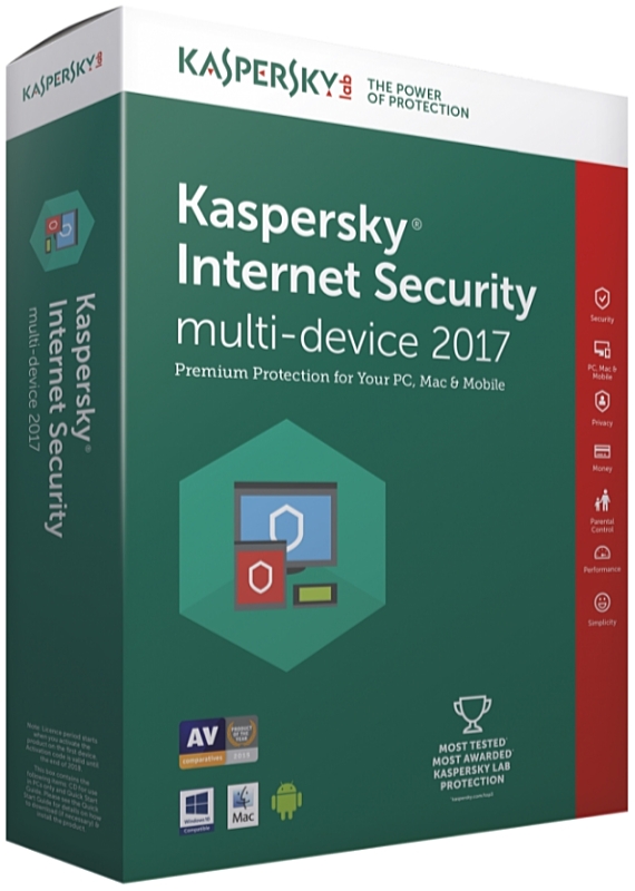 Kaspersky - Antivrus - Kaspersky Internet Security 1U (1 eszkz 1 v ESD) KL1939ODAFS