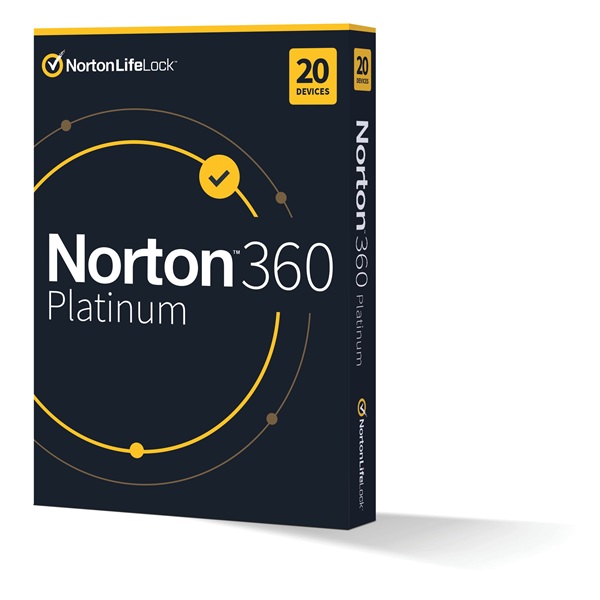 NORTONLIFELOCK - Antivrus - Norton 360 Platinum 100GB HUN 1 Felhasznl 20 gp 1 ves dobozos vrusirt szoftver 21428042