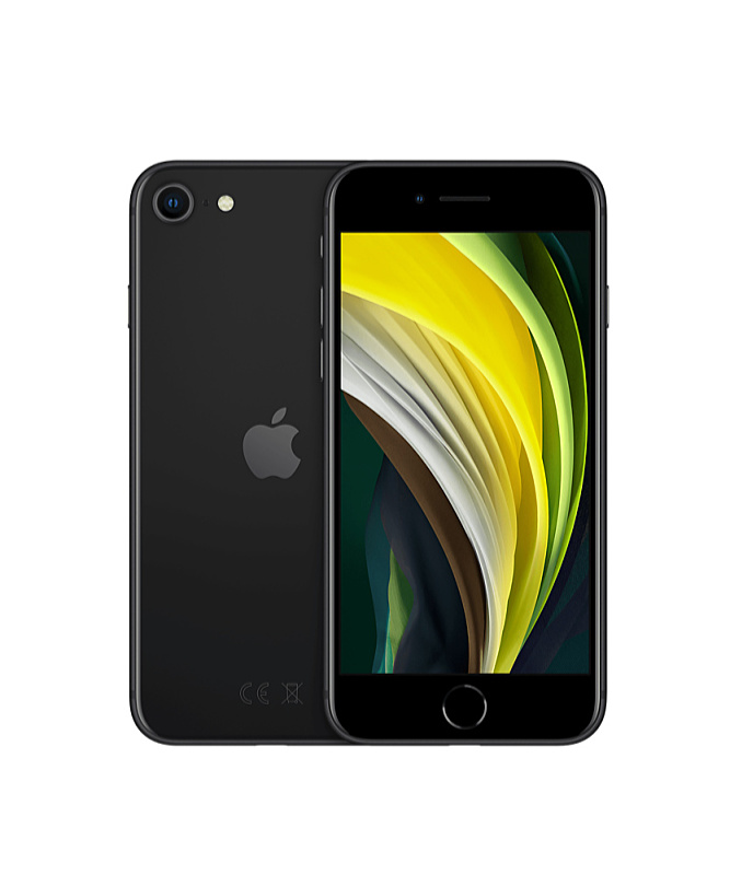 Apple - PDA/PNA/GPS - Apple iPhone SE2 128GB Black mhgt3gh/a