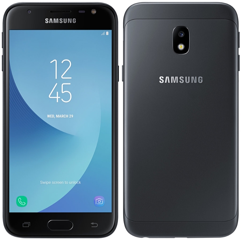 SAMSUNG - PDA/PNA/GPS - Samsung J330F Galaxy J3 (2017) 16G DualSim okostelefon, fekete