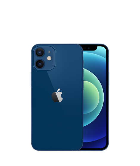 Apple - PDA/PNA/GPS - Apple iPhone 12 mini 64GB Blue mge13gh/a