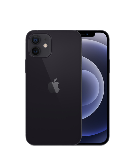 Apple - PDA/PNA/GPS - Apple iPhone 12 256GB Black mgjg3